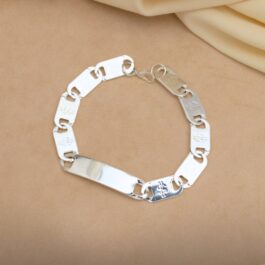 PULSERAS DE ACERO BLANCO ID PARA GRABAR