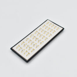 PIERCING ARGOLLA DORADA PARA NARIZ C/STRASS X40