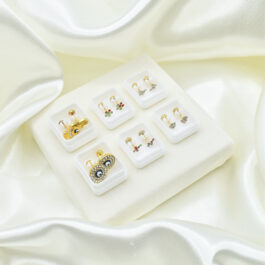 ABRIDORES DE ACERO DORADO SURTIDOS X6
