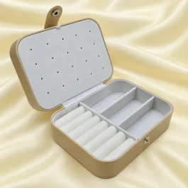 JOYERO CUERINA BEIGE