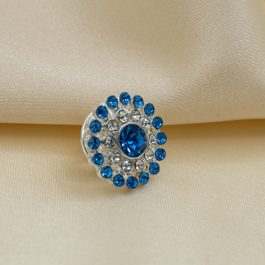 ESCARAPELA DE STRASS REDONDO