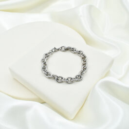 PULSERA DE ACERO FORCE REDONDEADA