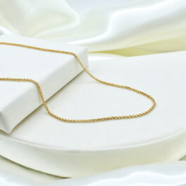 CADENA DE ACERO DORADO ROLO 2.0- 50CM