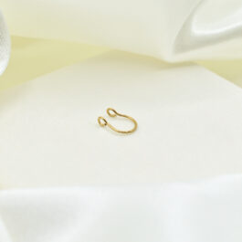 ARO DE ACERO APRETADOR DORADO TIPO BULL SIMPLE