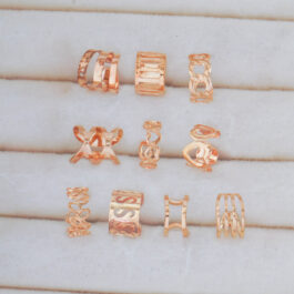 ARO CUF DORADO X 10