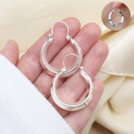 AROS CRIOLLOS DE ACERO BLANCO N5