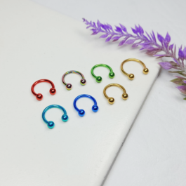 PIERCING BULL DE COLOR METALIZADO