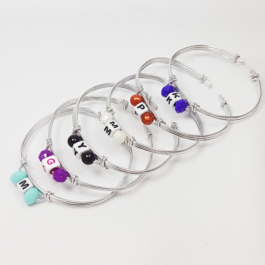 ESCLAVA C/ INICIAL VARIOS COLORES