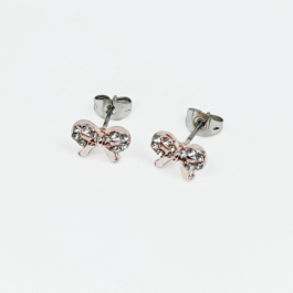 ARO ACERO ROSE MOÑO C/STRASS