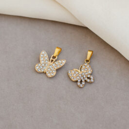 DIJE DORADO MARIPOSA MULTISTRASS