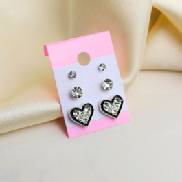 AROS PACK X 3 CORAZON MULTISTRASS Y CHISPITA