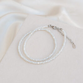 COLLAR CRISTAL DE ROCA 45CM