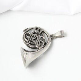 DIJE DE ACERO TUBA INFLADA