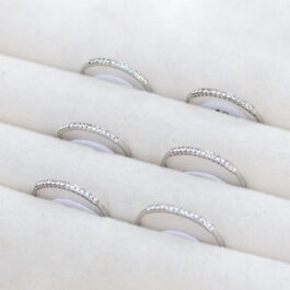 ANILLO DE ACERO FINITO ESTILO SINFIN X6