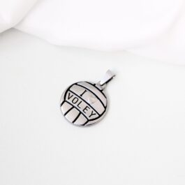 DIJE DE ACERO PELOTA DE VOLEY