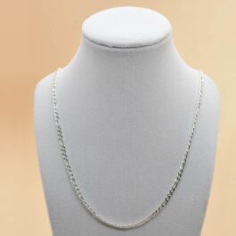 CADENA DE ACERO BLANCO CARTIER 50CM