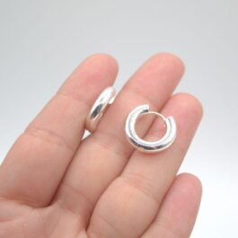 ARGOLLA DE ACERO BLANCO INFLADA A PRESION 4MM 1.0