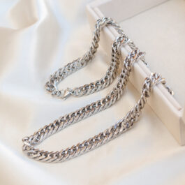 CADENA DE ACERO GRUME GRUESA 2.0mm 60CM