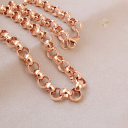 CADENA DE ACERO ROSE ROLO 9 60CM