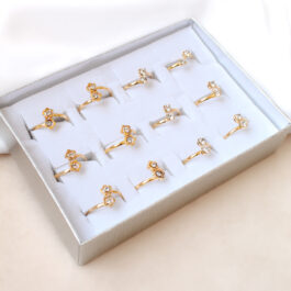 ANILLO DORADO X12