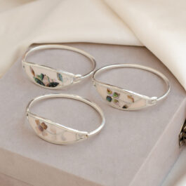 PULSERAS DE ALPACA Y NACAR LINE