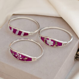 PULSERAS DE ALPACA Y NACAR LINE