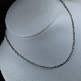 CADENA DE ACERO TURBILLON FINA-0.4- 45CM X12