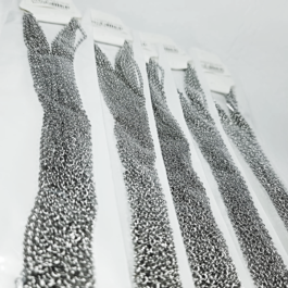 CADENA ACERO ESPEJITO 0.6 55CM X 100