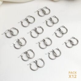 ARO ARGOLLA DE ACERO 1.5MM X12