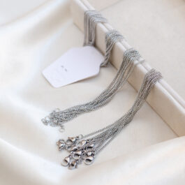 CADENA DE ACERO GRUME FINA 45CM X10