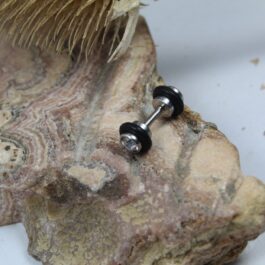 FALSO EXPANSOR C/CAUCHO Y STRAS MINI