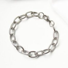 PULSERA DE ACERO TIPO CADENA