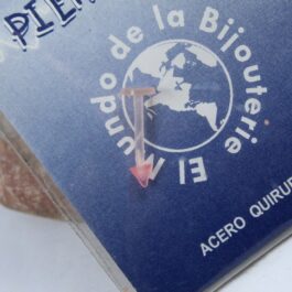 PIERCING P/MENTON DE SILICONA DE COLORES