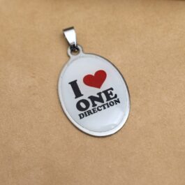 DIJE EN ACERO I LOVE ONE DIRECTION