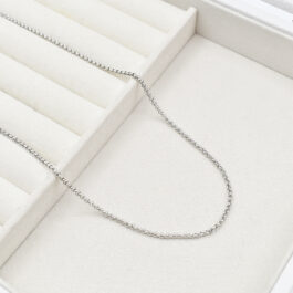 CADENA DE ACERO ROLO FINA 45CM