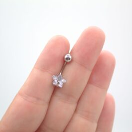 PIERCING OMBLIGO CON DIJES IMPORTANTES C/STRASS