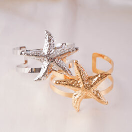 ESCLAVAS DORADAS CON ESTRELLAS DE MAR