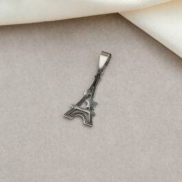 DIJE DE ACERO TORRE EIFFEL CALADA C/ESTRELLAS