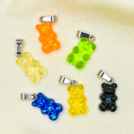 DIJE DE ACERO OSITO GUMMY