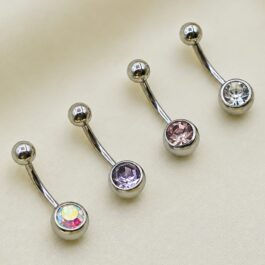 PIERCING OMBLIGO C/1 STRAS