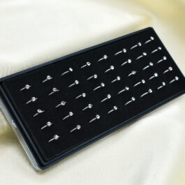 PIERCING ARGOLLA P/NARIZ C/STRASS BLANCO  X40