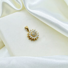 DIJE SOLO DORADO GIRATORIOS CON STRASS