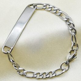 PULSERA DE ACERO PARA GRABAR NENE