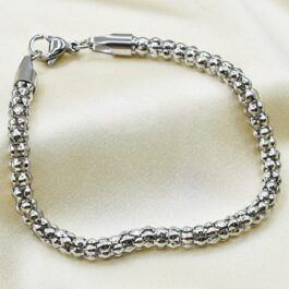 PULSERA DE ACERO RED CHOCLO 19CM