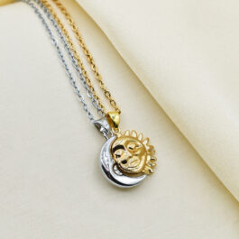 COLLAR COMBINADO PARA COMPARTIR SOL Y LUNA
