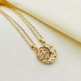 COLLAR DORADO PARA COMPARTIR SOL Y LUNA CON ALITA