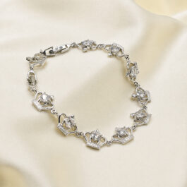 PULSERA TIPO SWAROVSKI CORONAS