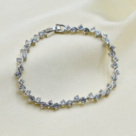 PULSERA TIPO SWAROVSKI FINA