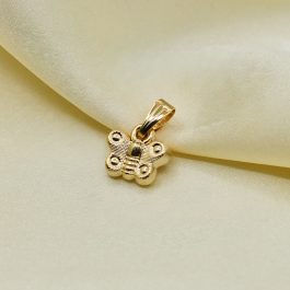DIJE DORADO DE MARIPOSA CHICA INFLADA
