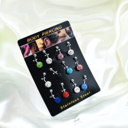 PIERCING P/OMBLIGO BOLITA DE FUEGO X12